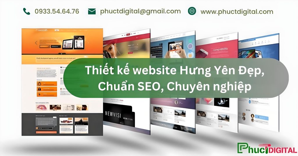 Thiết kế website Hưng Yên