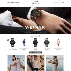 Theme WordPress bán đồng hồ