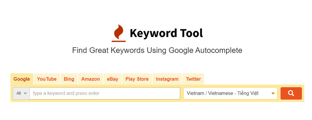 Hướng Dẫn Sử Dụng Keyword Tool Nghiên Cứu Từ Khóa