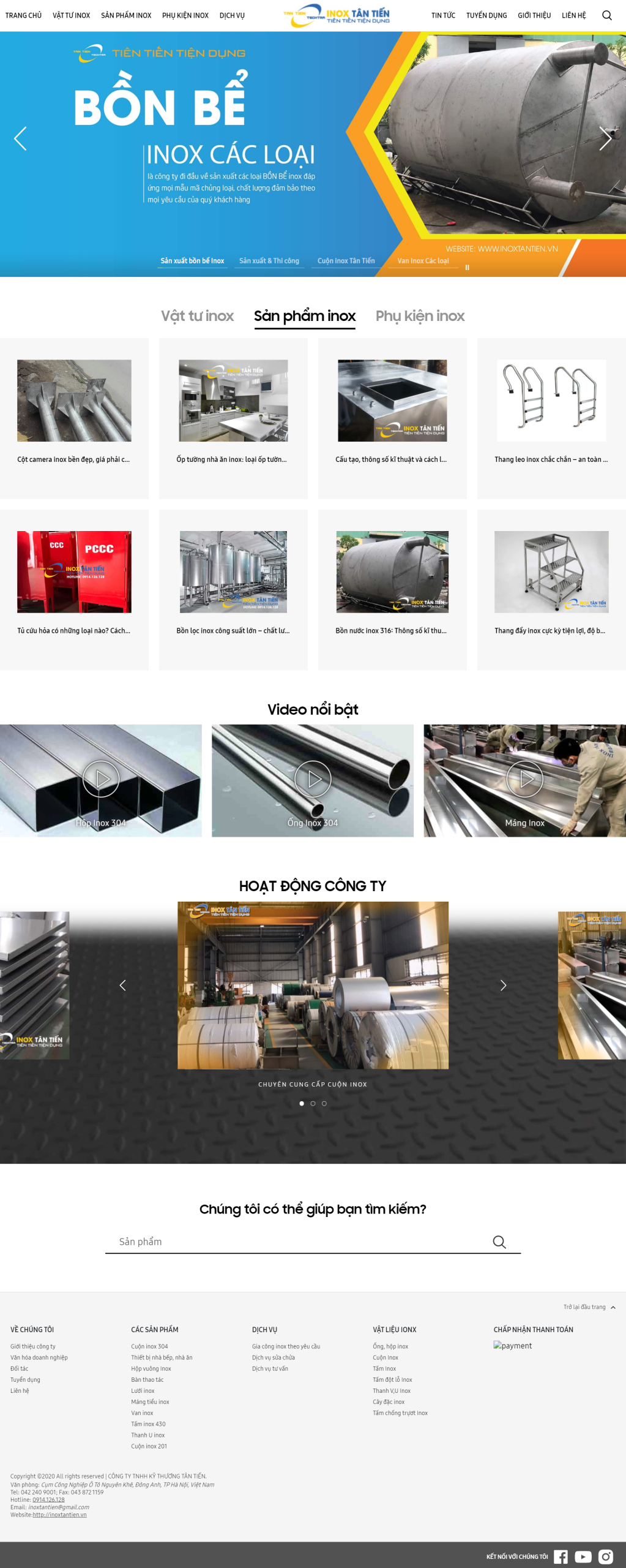 Quy Trình Thiết Kế Website Bán Sản Phẩm Inox Chuyên Nghiệp