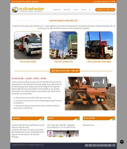 Dịch Vụ Thiết Kế Website Cứu Hộ Giao Thông