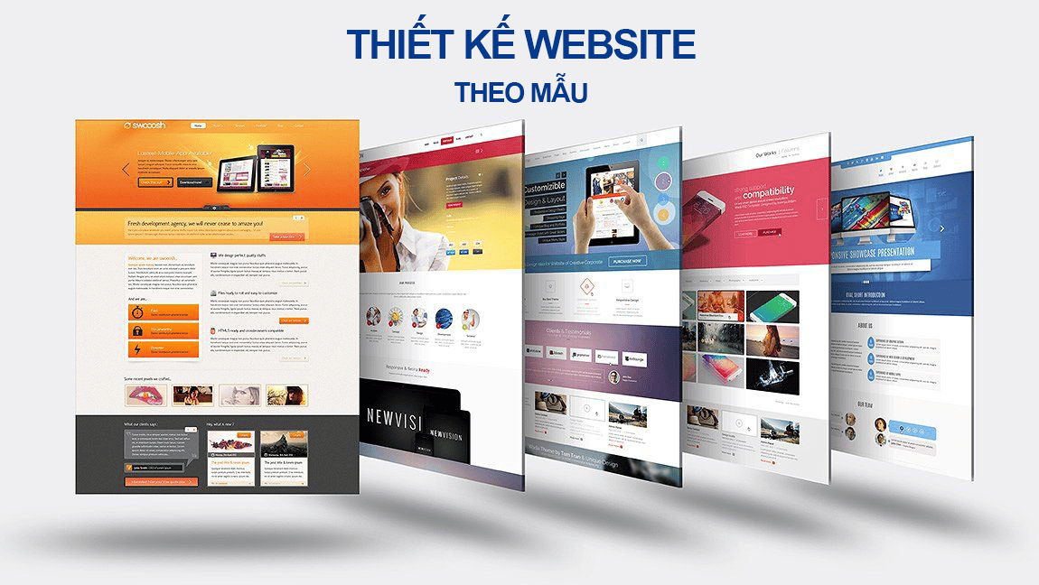 Thiết Kế Website Theo Mẫu Có Sẵn