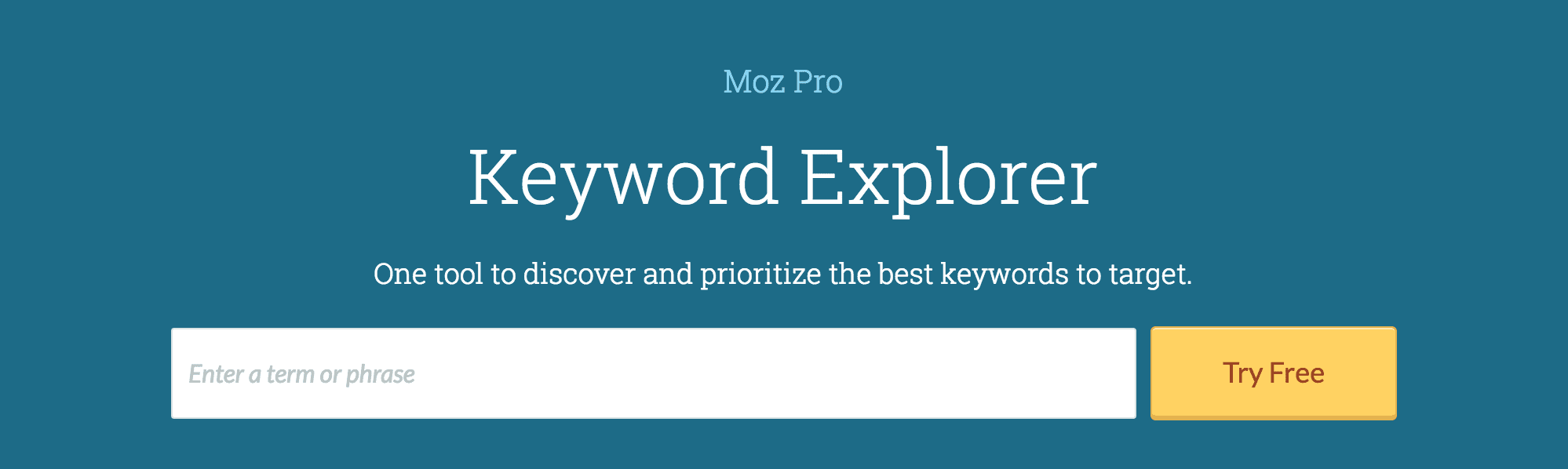 Keyword Explorer