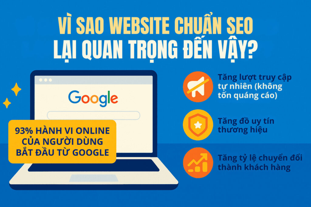 Nền tảng Website chuẩn SEO - Yếu tố cốt lõi