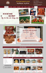 Dịch Vụ Thiết Kế Website Thủ Công Mỹ Nghệ