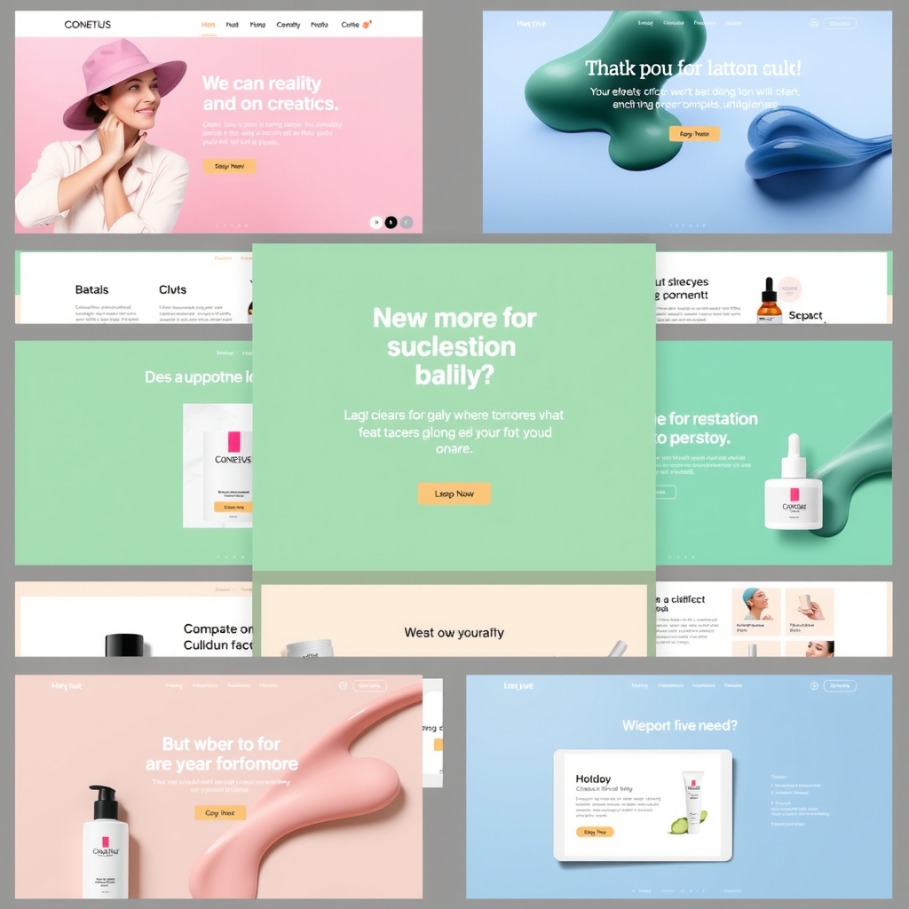 Ví dụ về Landing Page Mỹ phẩm thành công (và các yếu tố chung)