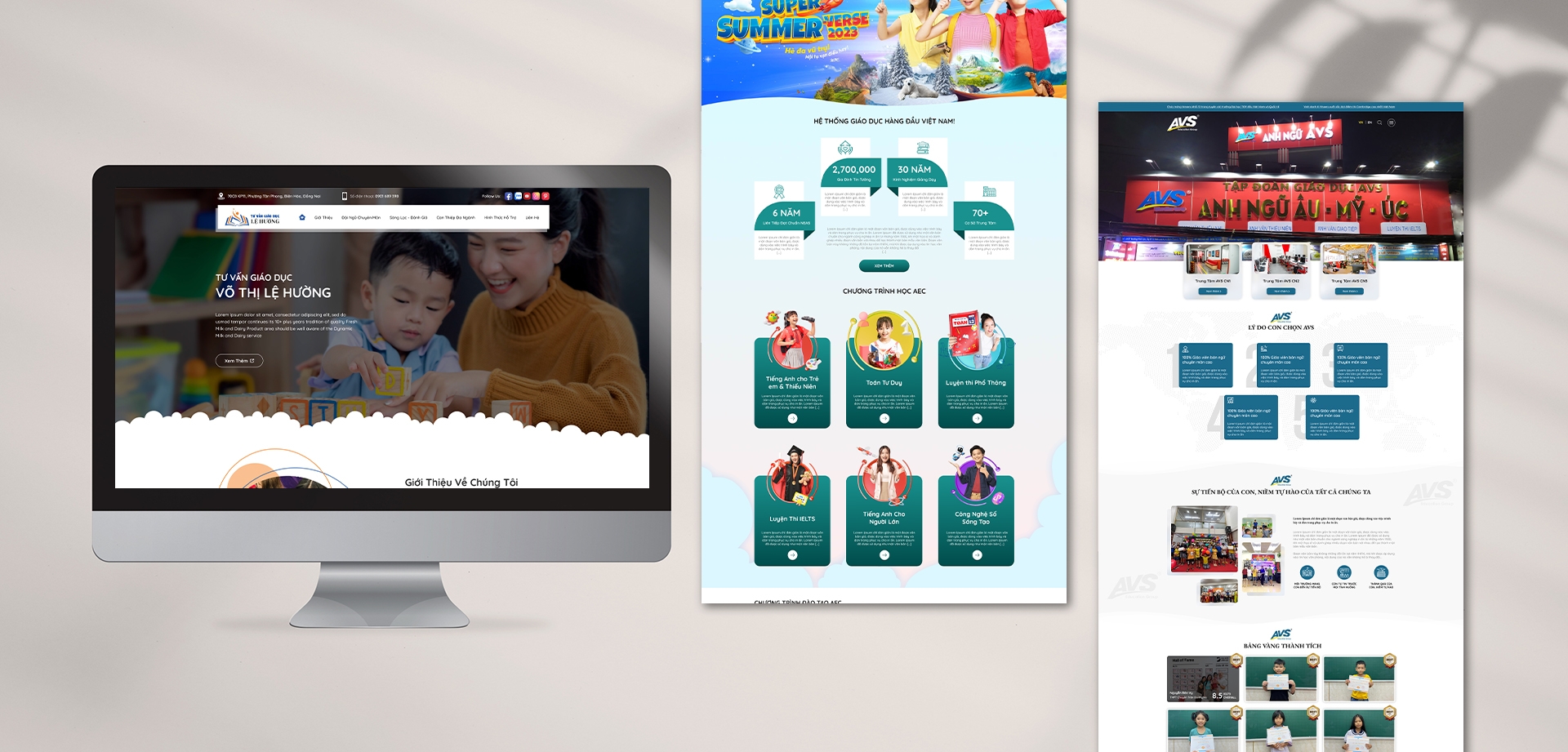 Xu Hướng Thiết Kế Website Trung Tâm Anh Ngữ Nổi Bật