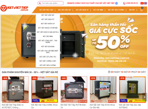 Dịch Vụ Thiết Kế Website Bán Két Sắt