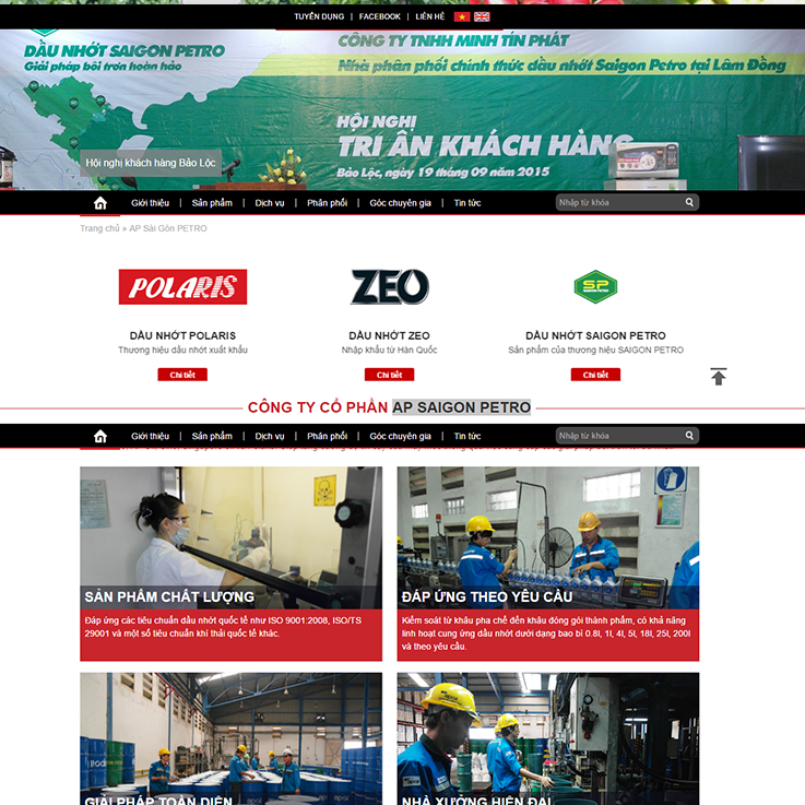 Quy Trình Thiết Kế Website Công Ty Dầu Khí Chuyên Nghiệp