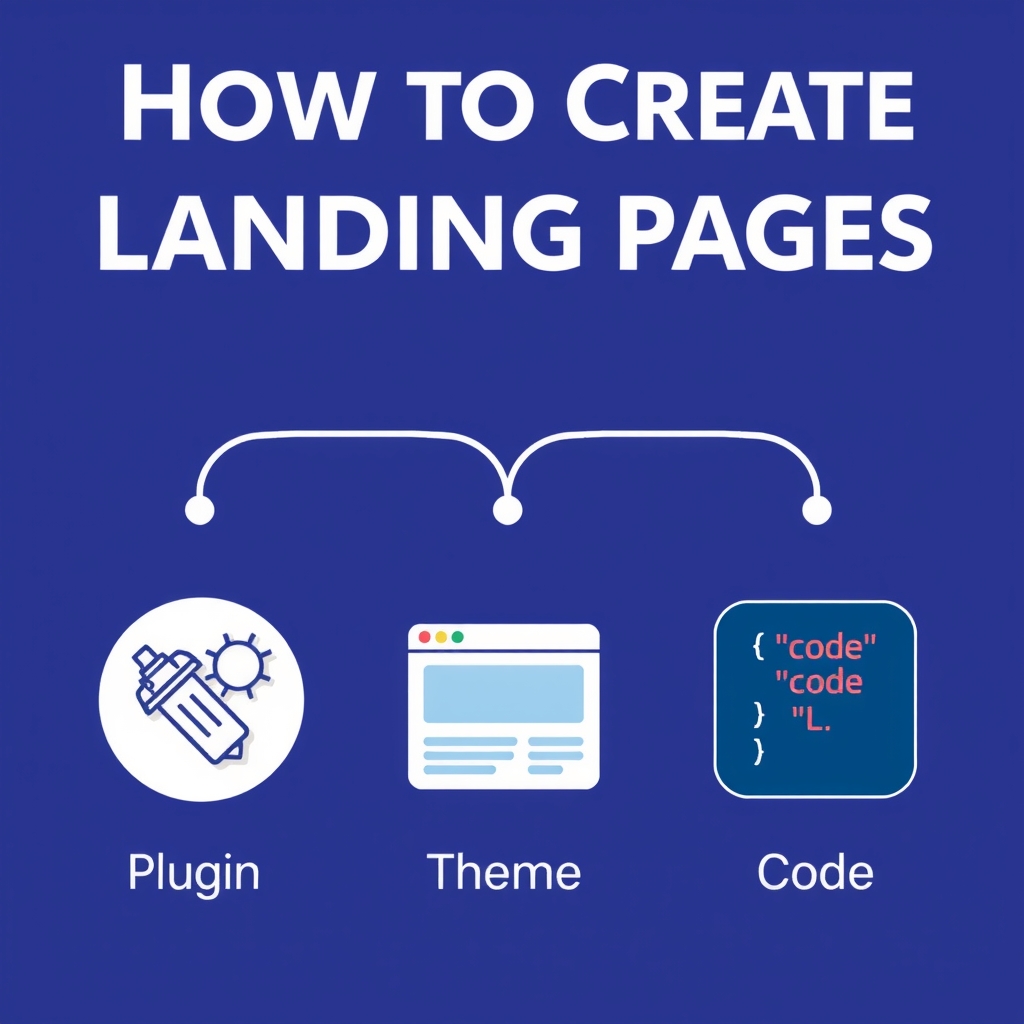 Hướng Dẫn Tạo Landing Page Bằng WordPress