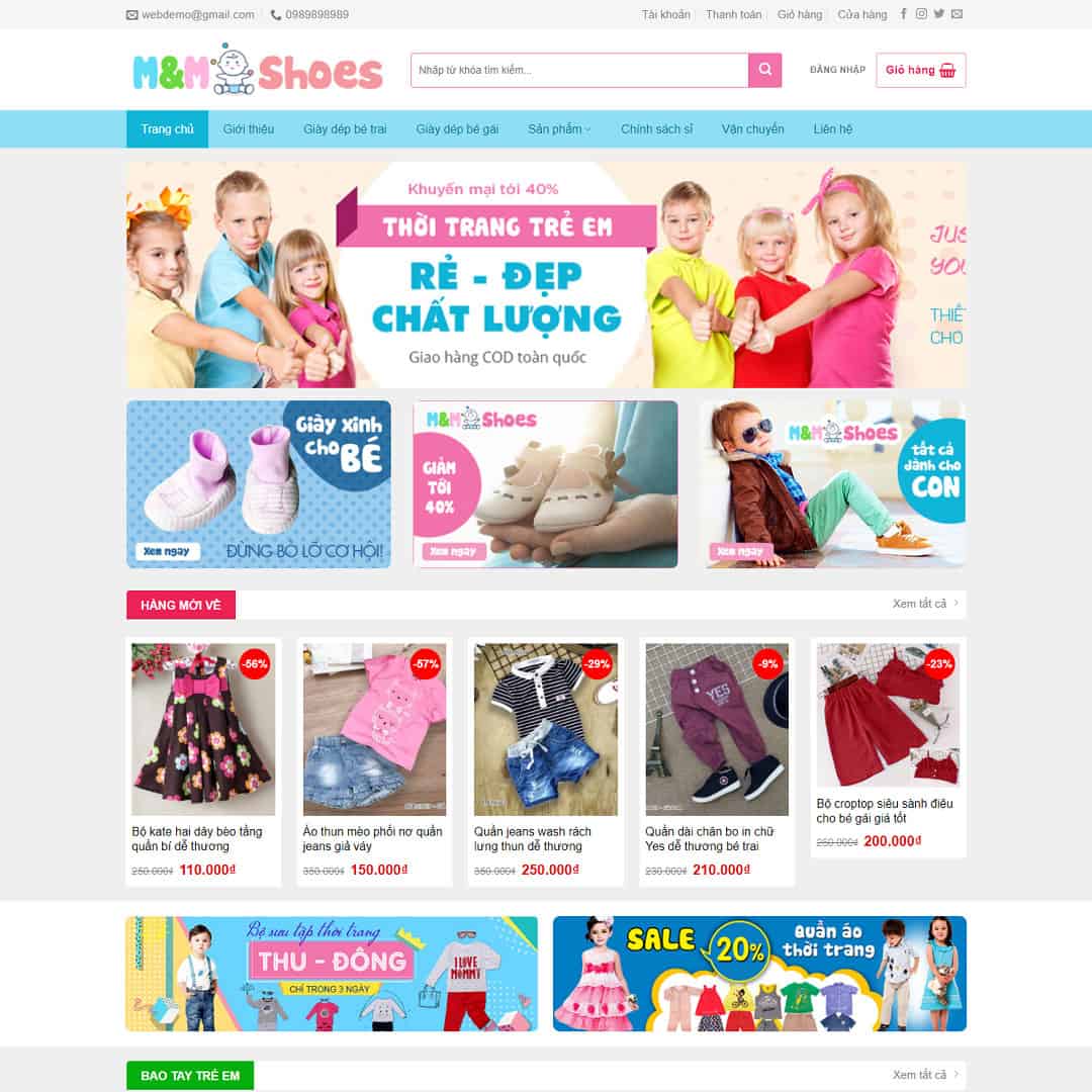 Tại Sao Bạn Cần Thiết Kế Website Mẹ và Bé?