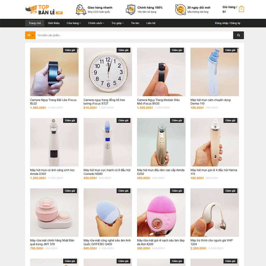 Những Tính Năng Cần Có Của Một Website Bách Hóa Hiệu Quả