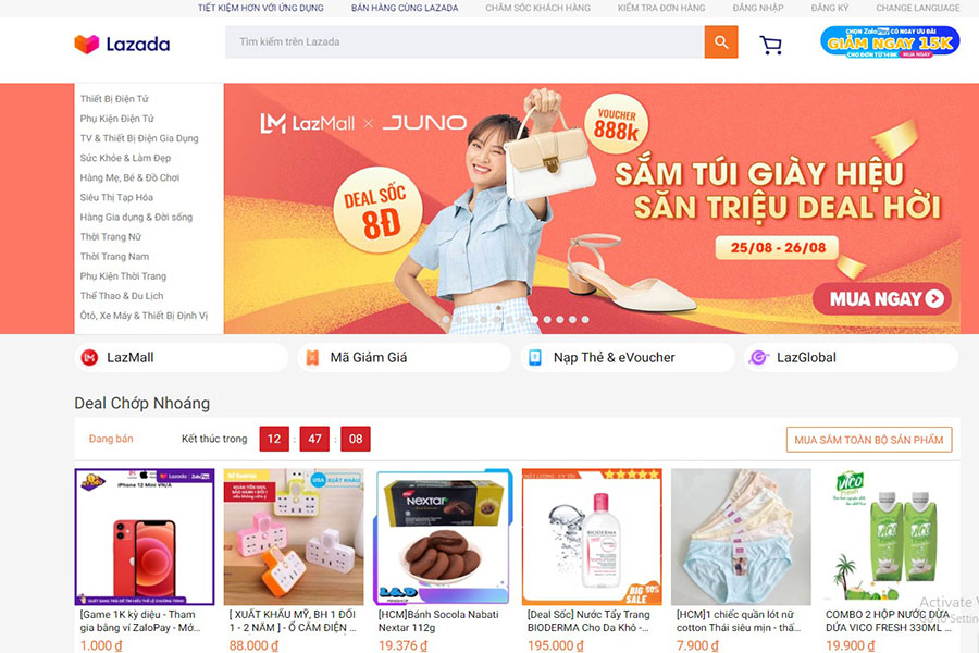 Hướng Dẫn Trang Trí Gian Hàng Trên Lazada