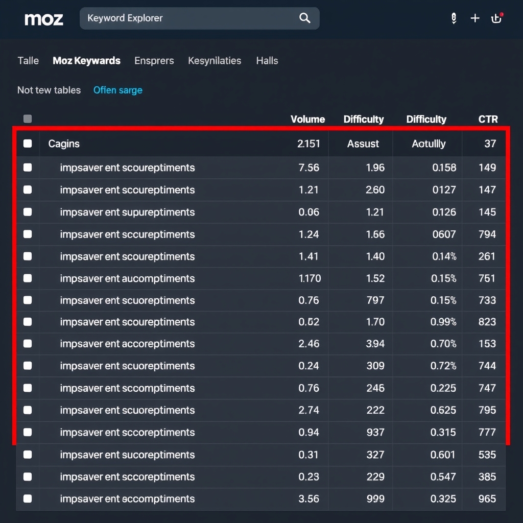 Keyword Explorer