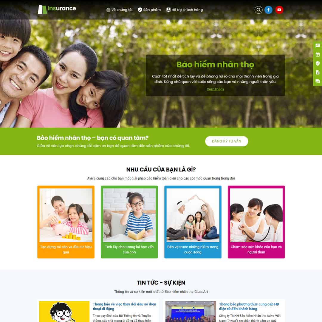 Những Tính Năng Cần Có Của Một Website Bán Bảo Hiểm Hiệu Quả