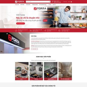 Dịch Vụ Thiết Kế Website Bán Thiết Bị Bếp