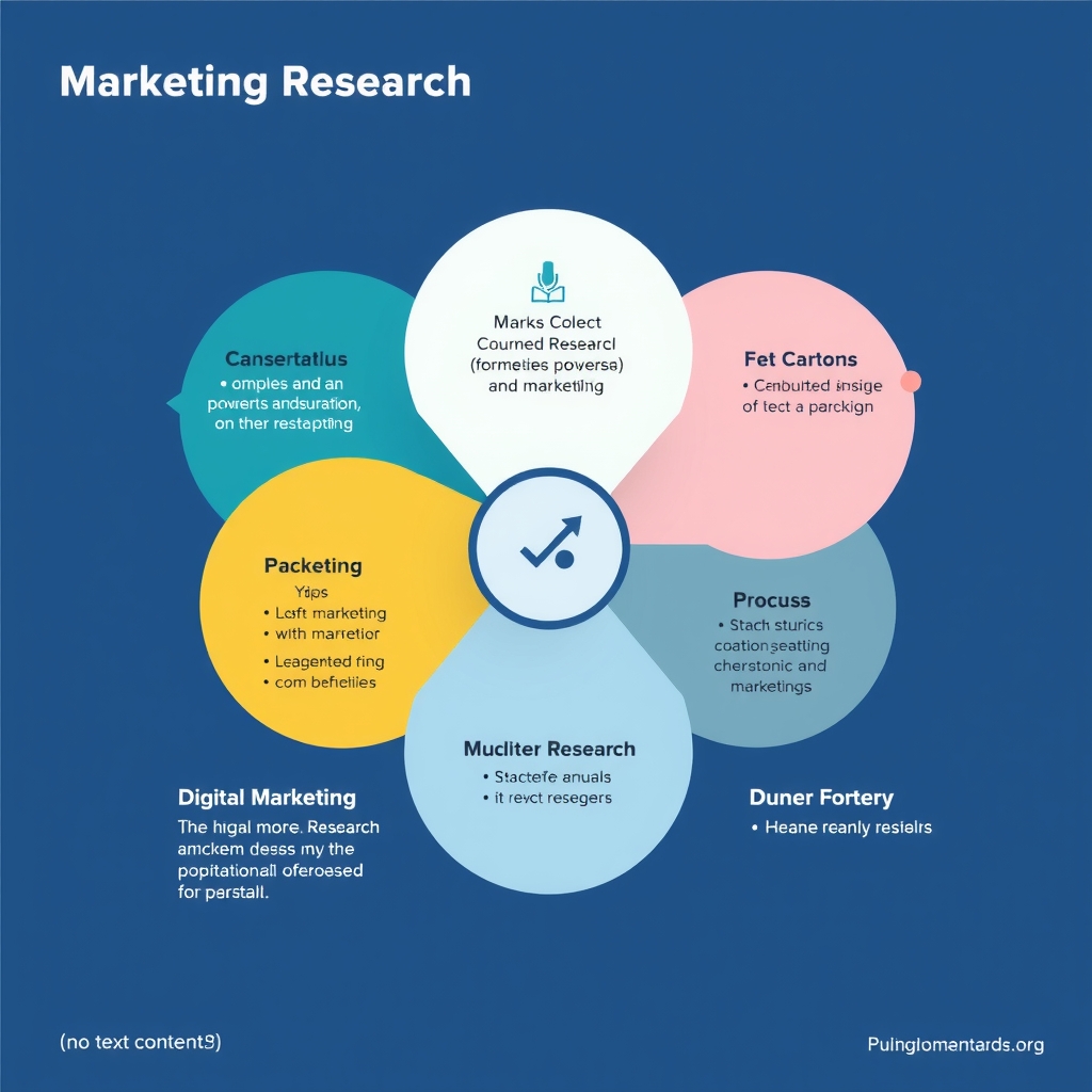 Biểu đồ thể hiện các vai trò của Marketing Research trong Digital Marketing 
