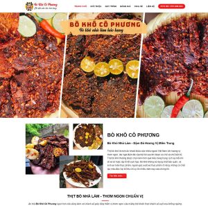 Dịch Vụ Thiết Kế Website Nhà Hàng