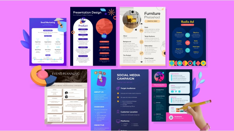 2. Các Loại Brief Phổ Biến Trong Marketing & Digital Marketing