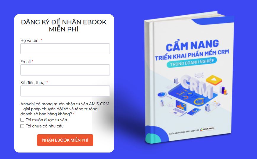 2. Landing Page Bán Hàng (Sales Page)