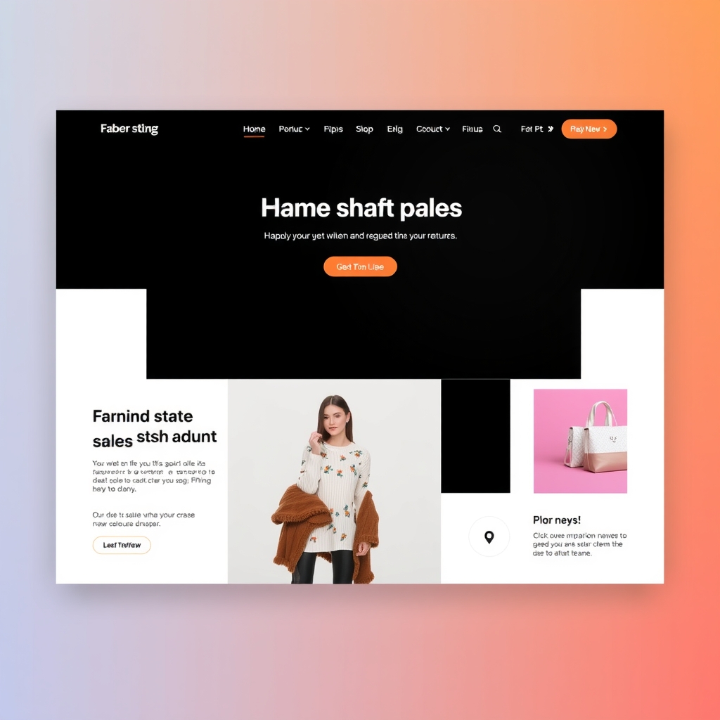 Xu Hướng Thiết Kế Landing Page Thời Trang 2025