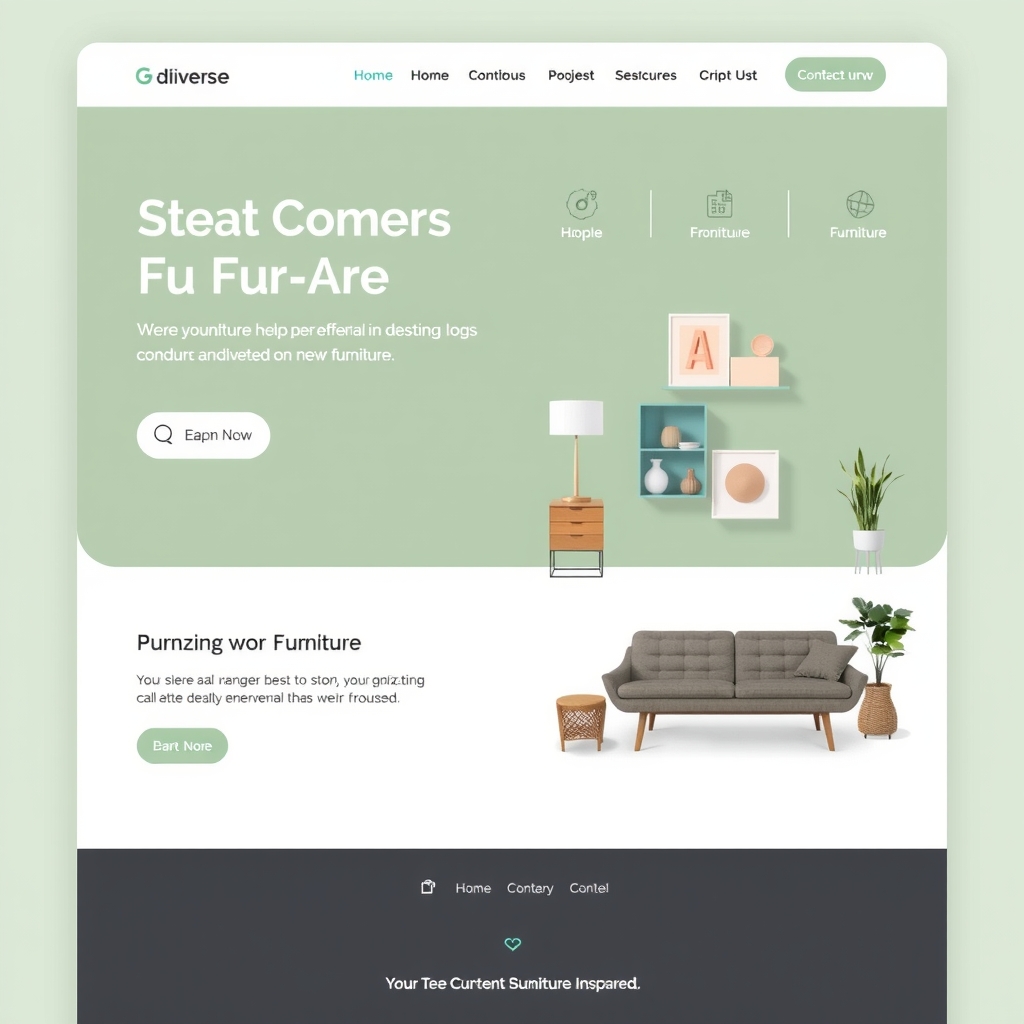 Mẹo Thiết Kế Landing Page Nội Thất Ấn Tượng