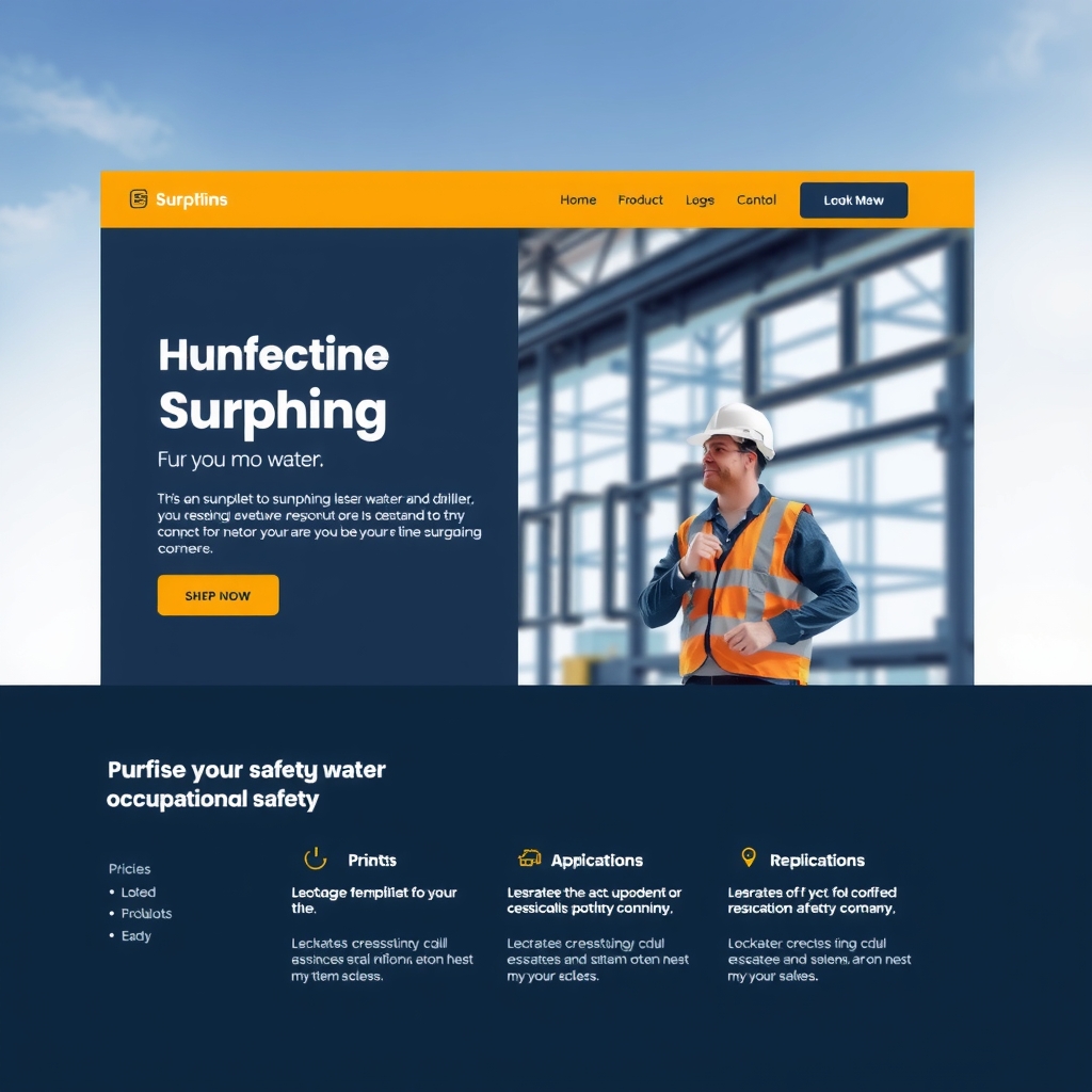 Mẫu Thiết Kế Website Bảo Hộ Lao Động Đẹp, Chuẩn SEO