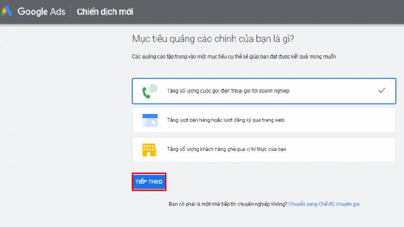 Bước 2: Nhập mã khuyến mãi vào tài khoản