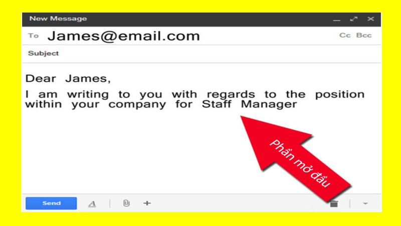 Thành Phần Cấu Tạo Nên Email Chuyên Nghiệp