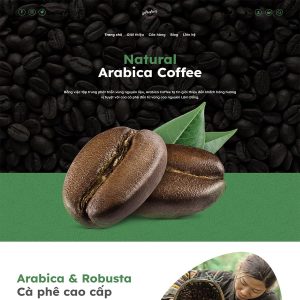 Dịch Vụ Thiết Kế Website Bán Cafe