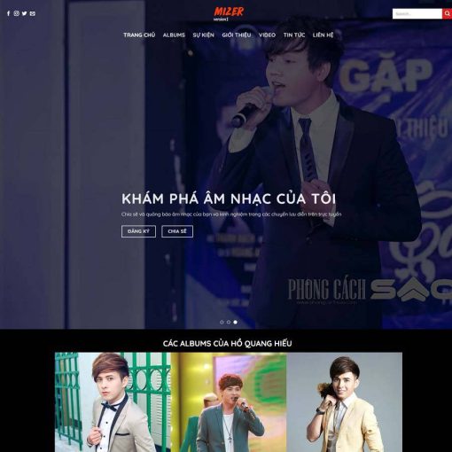 Những Tính Năng Cần Có Của Một Website Giới Thiệu Ca Sĩ Hiệu Quả