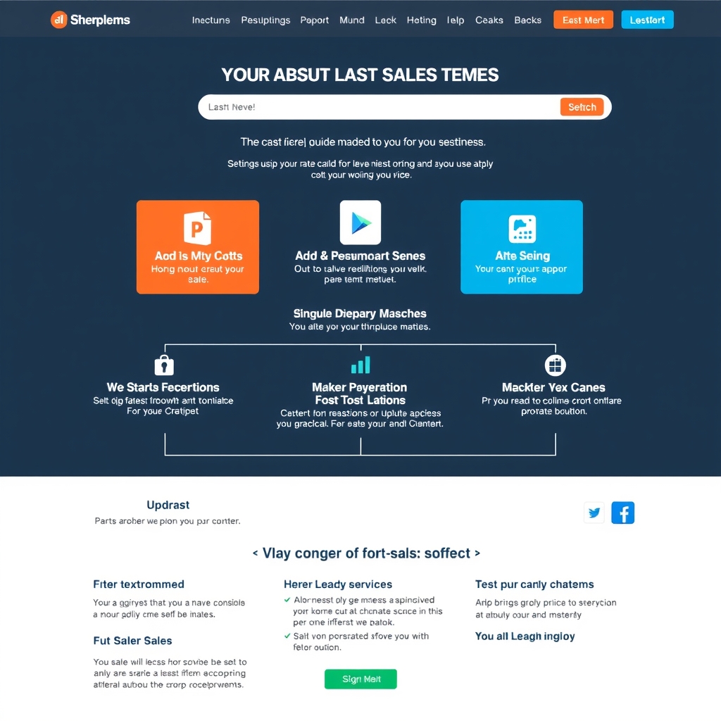2. Landing Page Bán Hàng (Sales Page)