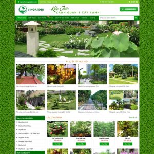 Dịch Vụ Thiết Kế Website Bán Cây Cảnh