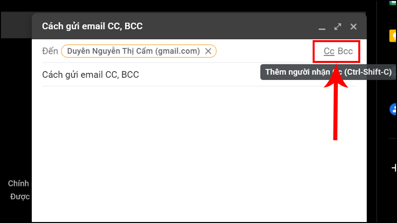 CC trong Email là gì?