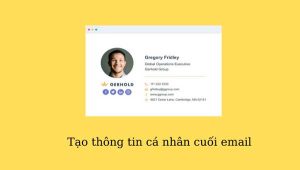 Chữ Ký Email Là Gì