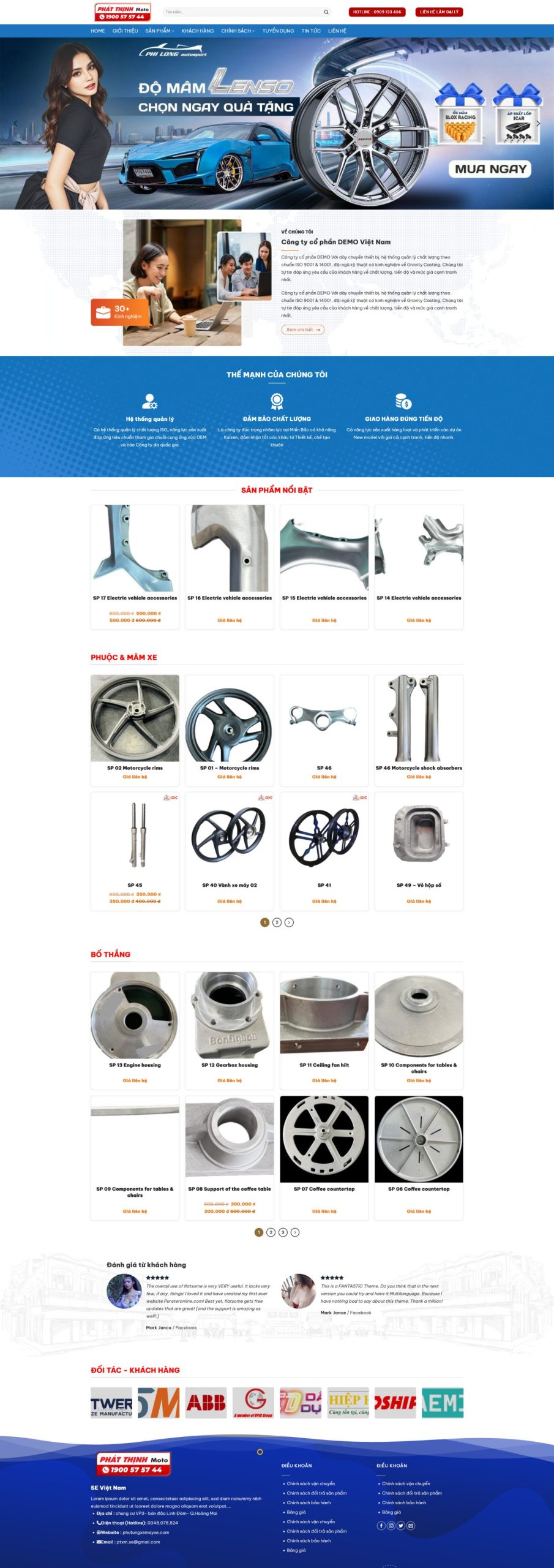 Những Tính Năng Cần Có Của Một Website Bán Phụ Tùng Xe Máy Hiệu Quả