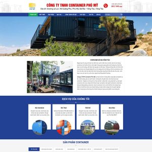 Dịch Vụ Thiết Kế Website Công Ty Làm Nhà Container
