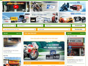 Dịch Vụ Thiết Kế Website Bán Ắc Quy
