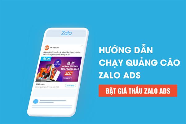 Cách Đặt Giá Thầu Trên Zalo Ads