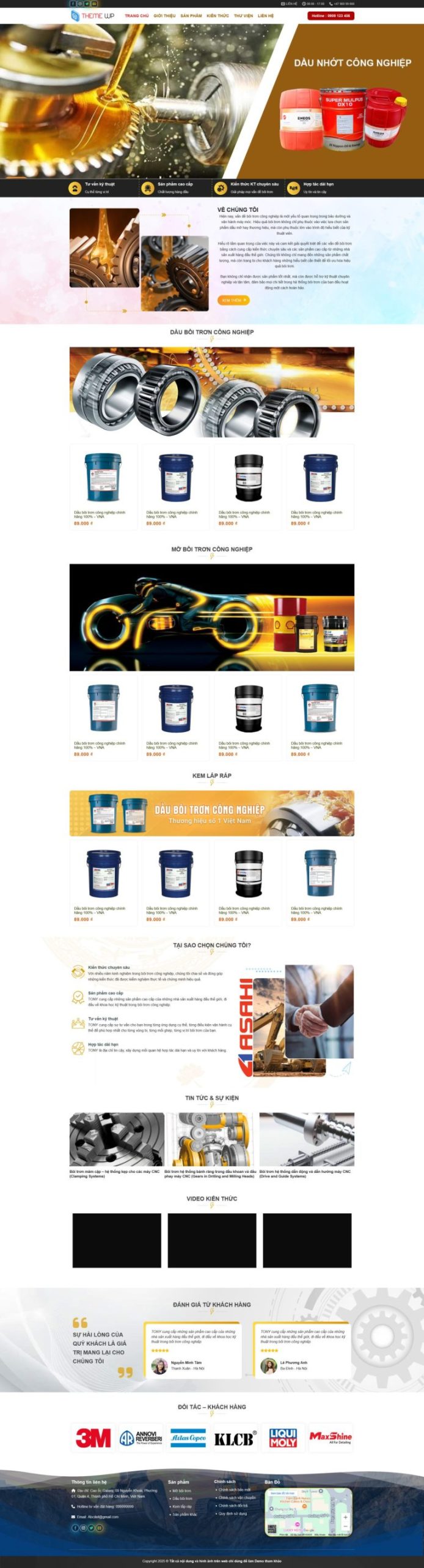 Những Tính Năng Cần Có Của Một Website Bán Dầu Nhớt Hiệu Quả