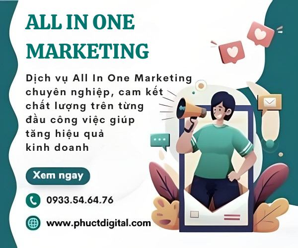 dịch vụ all in one mkt