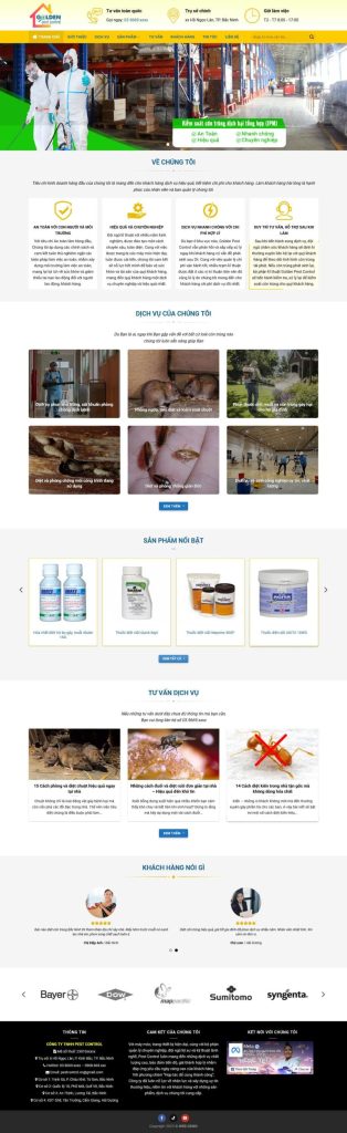 Dịch Vụ Thiết Kế Website Diệt Mối