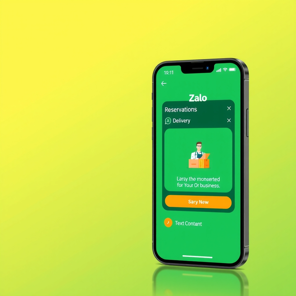 Zalo Mini App trong các ngành hàng (Ứng dụng Chuyển đổi số)