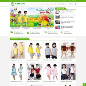 Dịch Vụ Thiết Kế Website Bán Đồng Phục