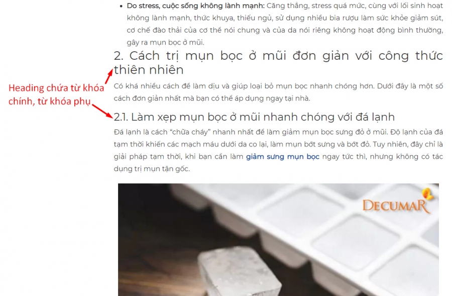 Các Yếu tố Cần có trong Bài viết Chuẩn SEO