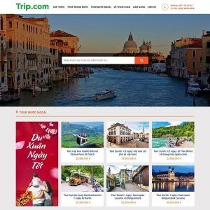 Dịch Vụ Thiết Kế Website Du Lịch