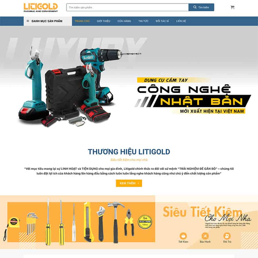 Dịch Vụ Thiết Kế Website Công Ty Xây Dựng
