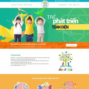 Dịch Vụ Thiết Kế Website Đồ Chơi Trẻ Em