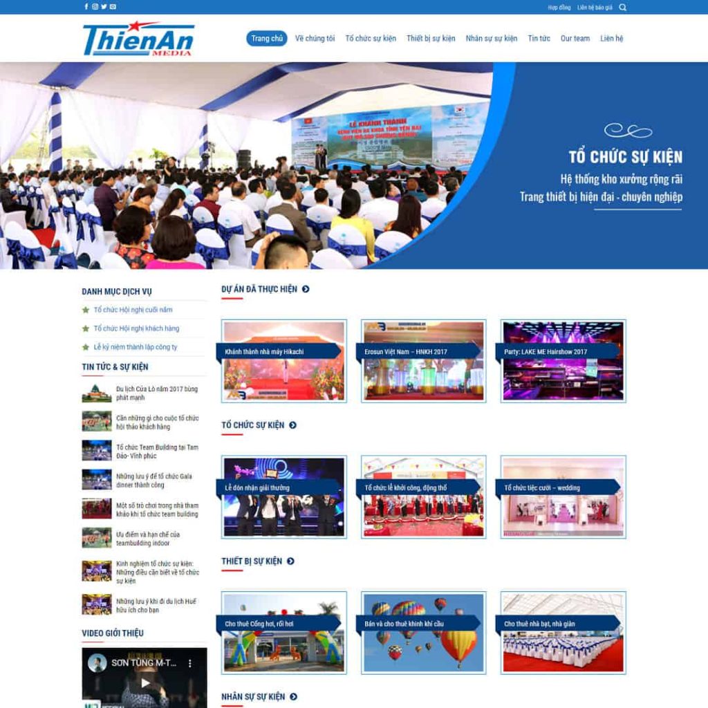 Những Tính Năng Cần Có Của Một Website Tổ Chức Sự Kiện Hiệu Quả
