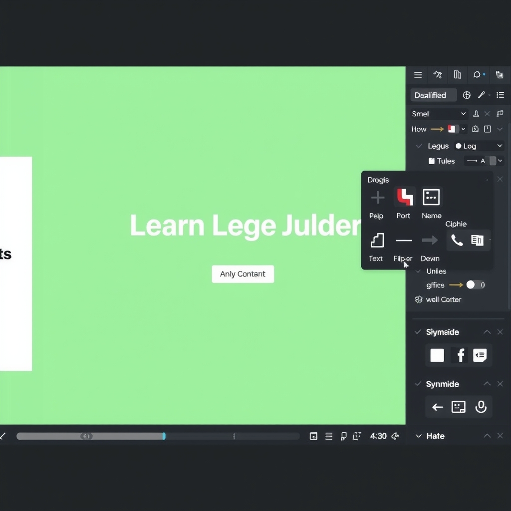 Bước 4: Thiết kế Landing Page bằng Page Builder